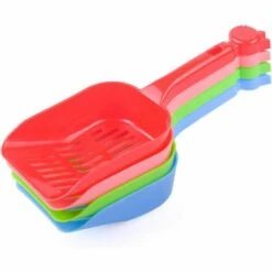 DKSFJKL Lot De 4 Pelle à Litière Pour Chat Animal Domestique Bac à Litière Pour Chat Pelle Pelle De Chien Récupérateur De Déjections Animal Propre Les Fournitures De Nettoyage -Promos Litière et bac à litière Magasin 50995049 3