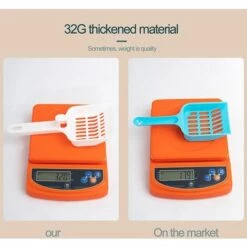 DKSFJKL Lot De 2 Pelles à Litière Pour Chat 22,4 X 9,6 Cm -Promos Litière et bac à litière Magasin 50995120 5