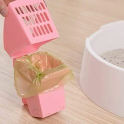 DKSFJKL Litière Chat Pelleté De Pelle, Pelle De Chat, Bouleversier Scoopers Outils De Nettoyage Produits De Toilette Sandclean -Promos Litière et bac à litière Magasin 50995274 3