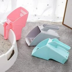 DKSFJKL Litière Chat Pelleté De Pelle, Pelle De Chat, Bouleversier Scoopers Outils De Nettoyage Produits De Toilette Sandclean -Promos Litière et bac à litière Magasin 50995274 4