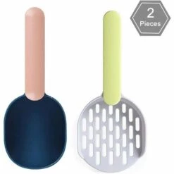 BEARSU Pelle à LitièRe Pour Chats, Pelle à Litière Chat De Qualité, Pelle à Litière Chat En Plastique, Pelle à Chat, Pour Chat Chiens Maison Animaux De Compagnie Outil Nettoyage Toilette Sable -Promos Litière et bac à litière Magasin 51167429 3