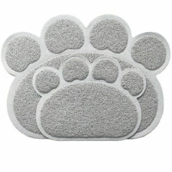 ZHUOXUAN Tapis Litière Stop Aux Traces De Pattes-Petite Taille 40*30cm, Gris -Promos Litière et bac à litière Magasin 51456636 4