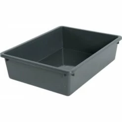 Bac à Litière Eco Small 28,5 X 38,5 X 9,5 Cm- Grise - Animallparadise - Gris