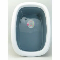 Bac A Litière Sprint 10, Taille 31 X 43 X 14 H, Couleur Gris Bleu. - Animallparadise - Bleu -Promos Litière et bac à litière Magasin 51740123 3