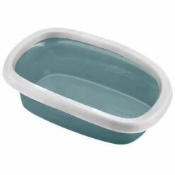 Bac A Litiere Sprint 20, Taille 39 X 58 X 17 H, Couleur Gris Bleu. - Animallparadise - Bleu