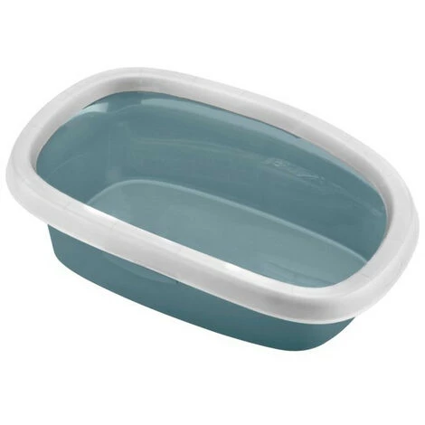 Bac A Litiere Sprint 20, Taille 39 X 58 X 17 H, Couleur Gris Bleu. - Animallparadise - Bleu 3 Bac A Litiere Sprint 20, Taille 39 X 58 X 17 H, Couleur Gris Bleu. - Animallparadise - Bleu