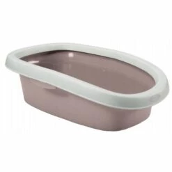 Bac A Litière Sprint 10, Taille 31 X 43 X 14 H, Couleur Rose. - Animallparadise - Rose