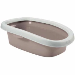 Bac A Litiere Sprint 20, Taille 39 X 58 X 17 H, Couleur Rose. - Animallparadise - Rose