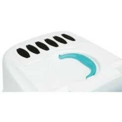 Maison De Toilette, Vico Open Top, Couleur Turquoise Et Blanche Pour Chat. - Animallparadise - Bleu -Promos Litière et bac à litière Magasin 51740432 4