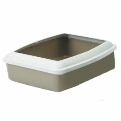 Bac à Litière Jumbo Taupe, 56 X 43 X 14 Cm, Pour Chat - Animallparadise - Taupe 8 Bac à Litière Jumbo Taupe, 56 X 43 X 14 Cm, Pour Chat - Animallparadise - Taupe -Promos Litière et bac à litière Magasin 51740644 3