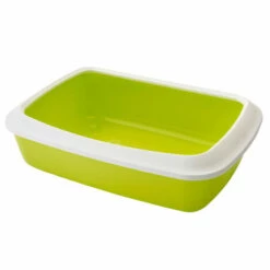 Bac Litière IRIZ42, Citron Vert, 42 X 31 X 12.5 Cm, Pour Chat - Animallparadise - Vert