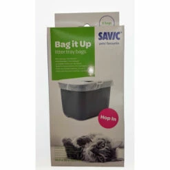 Une Boite Sac Jetables Bag It Up A3354, Pour Maison Hop In 6 Sacs Pour Chat - Savic -Promos Litière et bac à litière Magasin 51744145 3