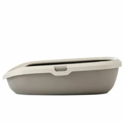 Bac à Litière Gizmo Taupe, 44 X 35.5 X 12.5 Cm, Pour Chat - Savic - Taupe -Promos Litière et bac à litière Magasin 51744323 3
