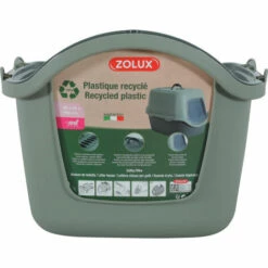 Maison De Toilette Cathy Filtre En Plastique Recyclé 38.5 X 56 X 40 Cm Pour Chat. - Stefanplast - Vert 11 Maison De Toilette Cathy Filtre En Plastique Recyclé 38.5 X 56 X 40 Cm Pour Chat. - Stefanplast - Vert -Promos Litière et bac à litière Magasin 51745231 5