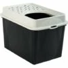 AUTRES Maison De Toilette TOP 50l - Noire (PP Recyclé) - 57,2 X 39,3 X 40,4 Cm