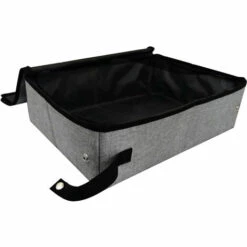 SUPERSELLER Bac Et Maison De Toilette Pour Chat Boîte à Litière Pour Chat De Voyage Boîte à Litière Pour Chat Portable Avec Couvercle Pliable étanche Pour Les Voyages En Plein Air - S -Promos Litière et bac à litière Magasin 52471071 3