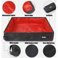 Toilette Portable Pour Chat Boîte à Litière Pliable Pour Chat Litière Pour Chat De Voyage Étanche Toilette Pour Chat En Tissu Oxford Bac Et Maison De Toilette Pour Chat(Rouge) Macaron 10 Toilette Portable Pour Chat Boîte à Litière Pliable Pour Chat Litière Pour Chat De Voyage Étanche Toilette Pour Chat En Tissu Oxford Bac Et Maison De Toilette Pour Chat(Rouge) Macaron -Promos Litière et bac à litière Magasin 52571080 4