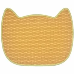 Tapis De Litière Pour Chat Sous-Couche De Litière En Nid D'abeille Tapis De Litière Design Double Couche Imperméable En Forme De Nid D'abeille Macaron