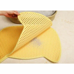 Tapis De Litière Pour Chat Sous-Couche De Litière En Nid D'abeille Tapis De Litière Design Double Couche Imperméable En Forme De Nid D'abeille Macaron -Promos Litière et bac à litière Magasin 52571083 3