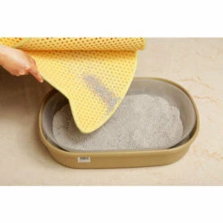Tapis De Litière Pour Chat Sous-Couche De Litière En Nid D'abeille Tapis De Litière Design Double Couche Imperméable En Forme De Nid D'abeille Macaron -Promos Litière et bac à litière Magasin 52571083 4
