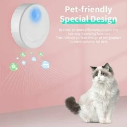 Purificateur D'air Intelligent Pour Animaux Et Chats Chargement USB Déodorant Intelligent Pour Litière Chat Désodorisant Pour Chien Smart Désodorisant Pour Animaux Désodorisant Pour Litière Macaron -Promos Litière et bac à litière Magasin 52571577 5