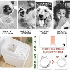 SUPERMARKET Désodorisant Pour Litière De Chat,Éliminateur D'odeurs D'animaux Domestiques,Convient à Toutes Sortes De Bacs à Litière Pour Chats, Toilettes Et étagères à Chaussures,Superma 11 SUPERMARKET Désodorisant Pour Litière De Chat,Éliminateur D'odeurs D'animaux Domestiques,Convient à Toutes Sortes De Bacs à Litière Pour Chats, Toilettes Et étagères à Chaussures,Superma -Promos Litière et bac à litière Magasin 52792862 5