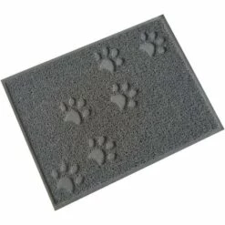 SUPERMARKET Tapis De Toilette Chat Tapis Chat Tapis De Litière Chat Tapis De Bac à Litière Pour Chat Et Chien Taille 30 * 40cm，Superma