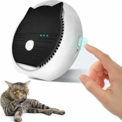 SUPERMARKET Smart Désodorisant Pour Litière Pour Chats,Batterie 3600mAh Intégrée Alimenté Par USB Désodorisant Pour Toutes Sortes De Boîte De Litière De Chat，Superma