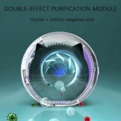 SUPERMARKET Smart Désodorisant Pour Litière Pour Chats,Batterie 3600mAh Intégrée Alimenté Par USB Désodorisant Pour Toutes Sortes De Boîte De Litière De Chat，Superma -Promos Litière et bac à litière Magasin 52792868 4