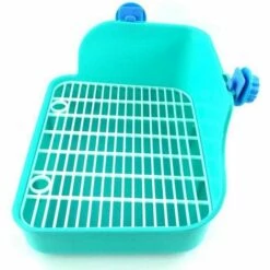 BEARSU Bac à Litière D'angle Treestar Pour Cochon D'inde Ou Chinchilla - Pour La Toilette Des Petits Animaux De Compagnie