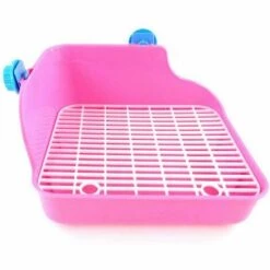 BEARSU Bac à Litière D'angle Treestar Pour Cochon D'inde Ou Chinchilla - Pour La Toilette Des Petits Animaux De Compagnie -Promos Litière et bac à litière Magasin 52973402 3