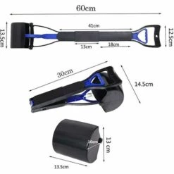 Nettoyeur De Toilettes Pour Animaux De Compagnie Grand Pliable-bleu( ),HANBING 7 Nettoyeur De Toilettes Pour Animaux De Compagnie Grand Pliable-bleu( ),HANBING -Promos Litière et bac à litière Magasin 53468168 2