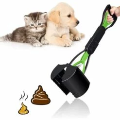 Toilettes Pliables Pour Animaux De Compagnie à Long Manche(vert + Noir),HANBING -Promos Litière et bac à litière Magasin 53468602 2