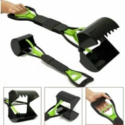 Toilettes Pliables Pour Animaux De Compagnie à Long Manche(vert + Noir),HANBING -Promos Litière et bac à litière Magasin 53468602 3