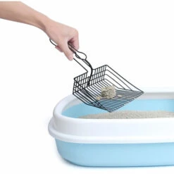 GroupM Pelle à Litière, Outils De Nettoyage Pour Animaux De Compagnie (noir Peint) -Promos Litière et bac à litière Magasin 53764367 4