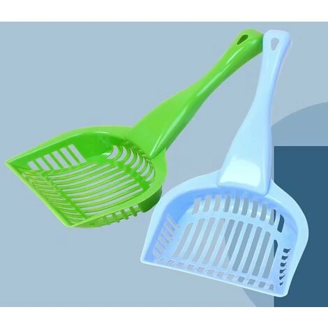 GroupM Pelle à Litière, Outils De Nettoyage Pour Animaux De Compagnie, Pelle Pour Animaux De Compagnie épaissie à Grande Grille (bleu Foncé) 4 GroupM Pelle à Litière, Outils De Nettoyage Pour Animaux De Compagnie, Pelle Pour Animaux De Compagnie épaissie à Grande Grille (bleu Foncé) – Image 2