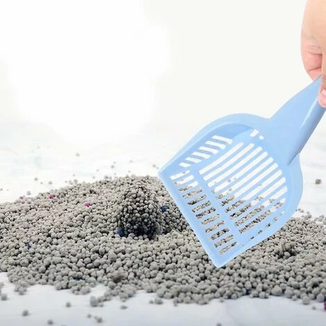 GroupM Pelle à Litière, Outils De Nettoyage Pour Animaux De Compagnie, Pelle Pour Animaux De Compagnie épaissie à Grande Grille (bleu Foncé) 5 GroupM Pelle à Litière, Outils De Nettoyage Pour Animaux De Compagnie, Pelle Pour Animaux De Compagnie épaissie à Grande Grille (bleu Foncé) – Image 3