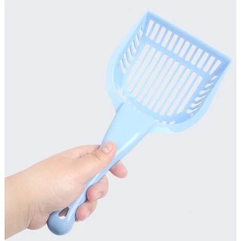 GroupM Pelle à Litière, Outils De Nettoyage Pour Animaux De Compagnie, Pelle Pour Animaux De Compagnie épaissie à Grande Grille (bleu Foncé) 7 GroupM Pelle à Litière, Outils De Nettoyage Pour Animaux De Compagnie, Pelle Pour Animaux De Compagnie épaissie à Grande Grille (bleu Foncé) – Image 5