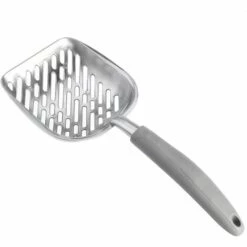 Fei Yu Métal De Kitty Pour Animaux De Compagnie Chien Chat Litière Scooper Pelle Merde Remover Avec Long Manche Pour Animaux De Compagnie