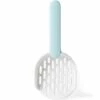 SUPERMARKET Pelle à Litière Pour Chat, Scoop De Litière Pour Animaux, Fabriqué En Plastique Abs Durable Avec Une Poignée Confortable, Convient à La Plupart Types De Litière Pour Chat Et Litière Pour Chat,Superma,bleu