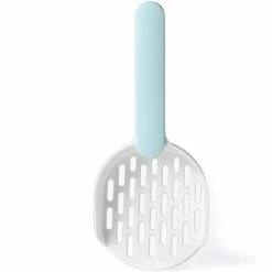 SUPERMARKET Pelle à Litière Pour Chat, Scoop De Litière Pour Animaux, Fabriqué En Plastique Abs Durable Avec Une Poignée Confortable, Convient à La Plupart Types De Litière Pour Chat Et Litière Pour Chat,Superma,bleu