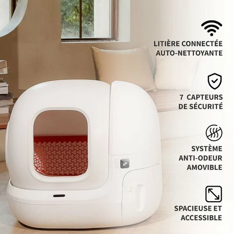 Robot Litière PETKIT PURA Max - White 5 Robot Litière PETKIT PURA Max - White – Image 3