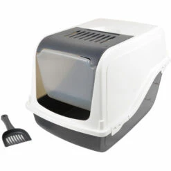 1001KDO POUR ANIMAUX Maison De Toilette Bac A Litière Chat