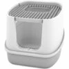 ASUPERMALL Grand Bac à Litière Pour Chat Entièrement Fermé, Entrée Avant, Sortie Supérieure, Toilettes Pour Chat Avec Couvercle, Pelle à Litière, Gris Blanc Taille De S - Gris Blanc Taille De S 1 ASUPERMALL Grand Bac à Litière Pour Chat Entièrement Fermé, Entrée Avant, Sortie Supérieure, Toilettes Pour Chat Avec Couvercle, Pelle à Litière, Gris Blanc Taille De S - Gris Blanc Taille De S -Promos Litière et bac à litière Magasin 55568839 1