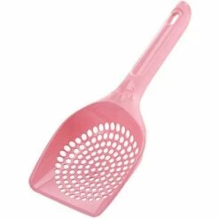 Fei Yu En Plastique Chat Litière Scoop Pet Care Sable Déchets Pelle Scooper Pelle Outil De Nettoyage Creux Couleur Aléatoire Petit Trou Durable Et Utile