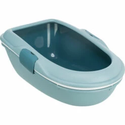 Bac A Litière Berto 39 X 22 X 59 Cm Bleu Clair Pétrole Pour Chat. - Animallparadise - Bleu 9 Bac A Litière Berto 39 X 22 X 59 Cm Bleu Clair Pétrole Pour Chat. - Animallparadise - Bleu -Promos Litière et bac à litière Magasin 56619337 3
