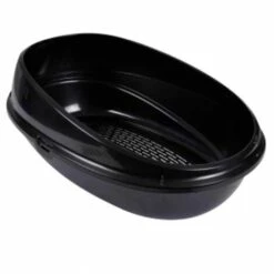 1001KDO POUR ANIMAUX Bac A Litiere Avec Grille Pour Chat