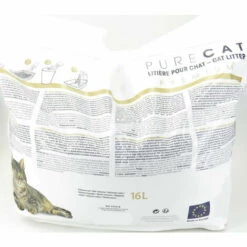 Litière Agglomérante Minérale 16 Litres Soit 10 Kg Pour Chat - Animallparadise -Promos Litière et bac à litière Magasin 57122760 3