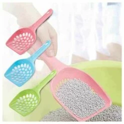 Bac à Litière Pour Chat Pelle | Mini Bac à Litière Palette, 3 Pièces De Couleurs Différentes Accessoires Pour Litière Pour Chat LITZEE