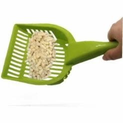 HKLFFJA Plastique Chat Litière Scoop Poignée Longue Poignée Nettoyage Soin Sable Sable Gaspillage Pelle Outil De Nettoyage -Promos Litière et bac à litière Magasin 58621795 3